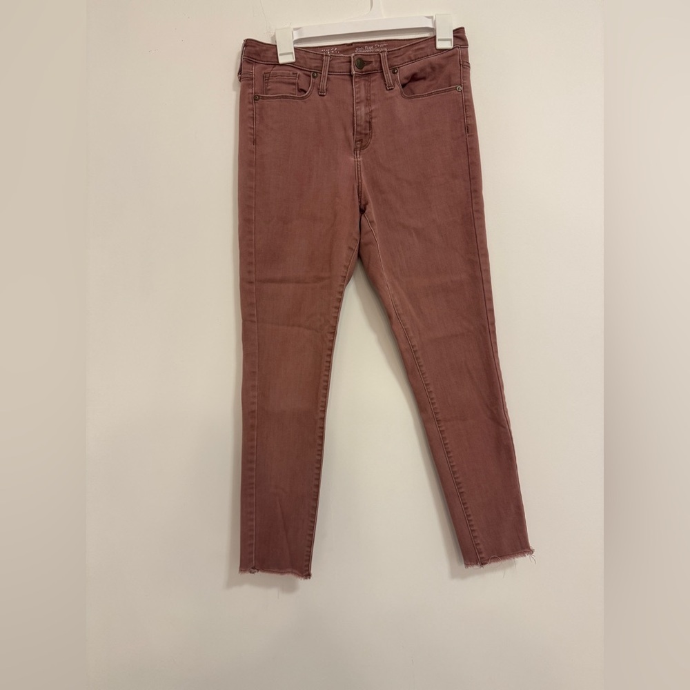 Massimo Pink Ankle Cropped Jeans
